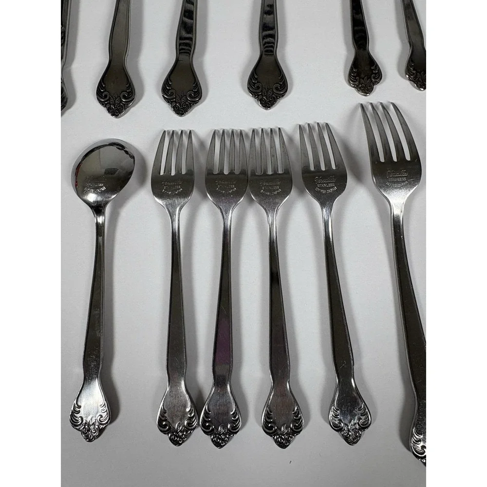 Versailles by MSI Japan Vintage Stainless Steel Flatware Mix Lot 16 Piece